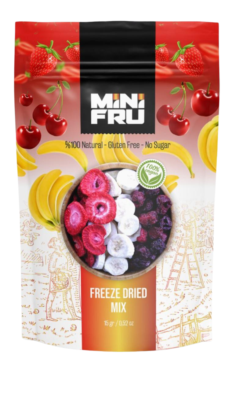 MiniFRU freeze dried mix paket